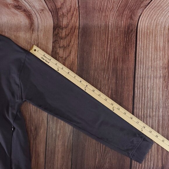 Lululemon Womens Size 4 Twisted & Tucked Pullover Dark Shadow Hooded W3AVHS - Picture 13 of 13